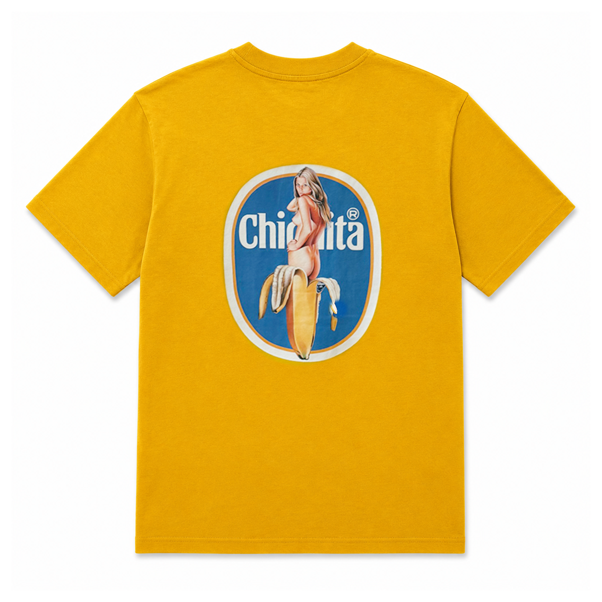 Short Sleeve T-Shirt | Chiquita - Mustard-thumbmail-2
