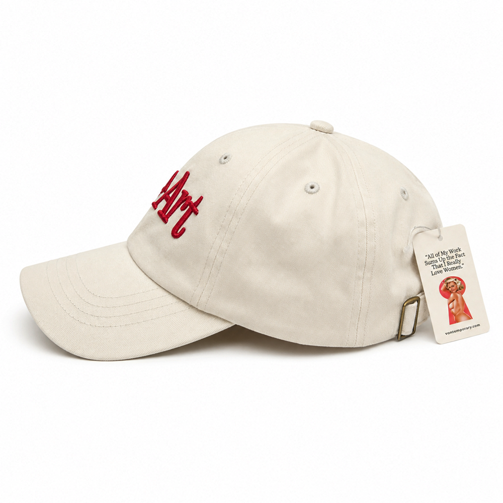 Embroidered Cap | Pop-Art - Sand-thumbmail-3