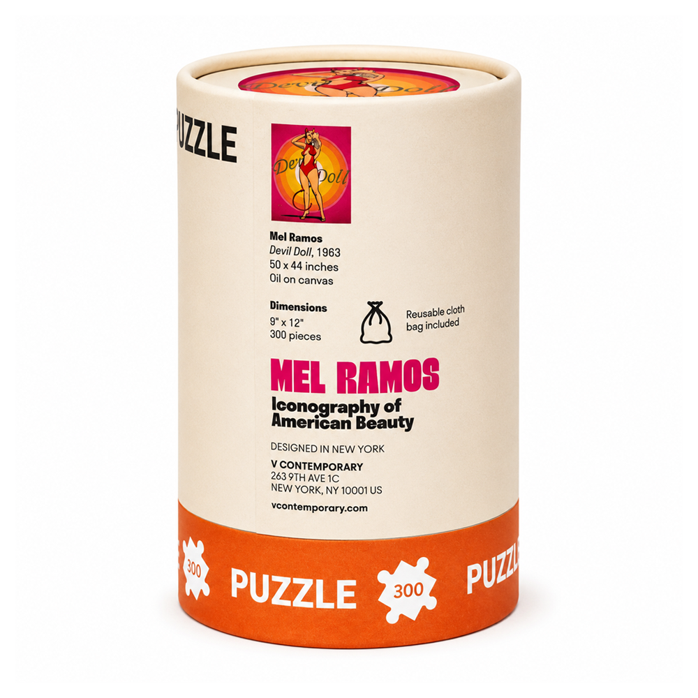 Cylinder Box Puzzles | Devil Doll 300 pieces-thumbmail-2