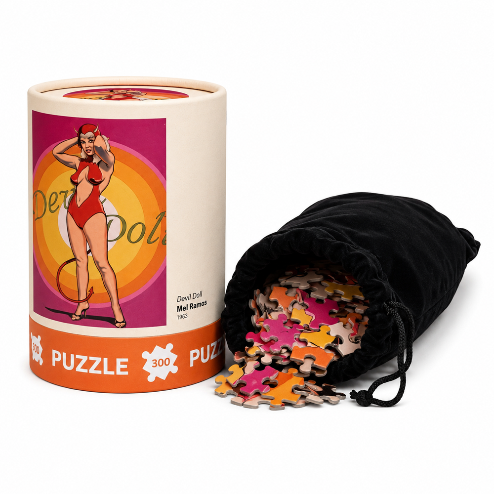 Cylinder Box Puzzles | Devil Doll 300 pieces-thumbmail-3
