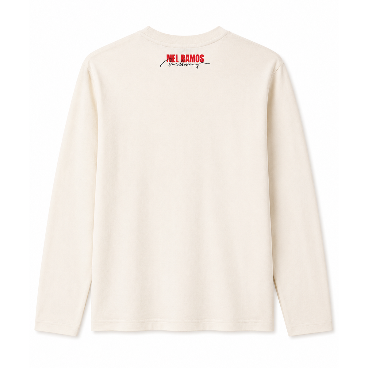 Long Sleeve T-Shirt | Unfinished Doublemint - Natural-thumbmail-2