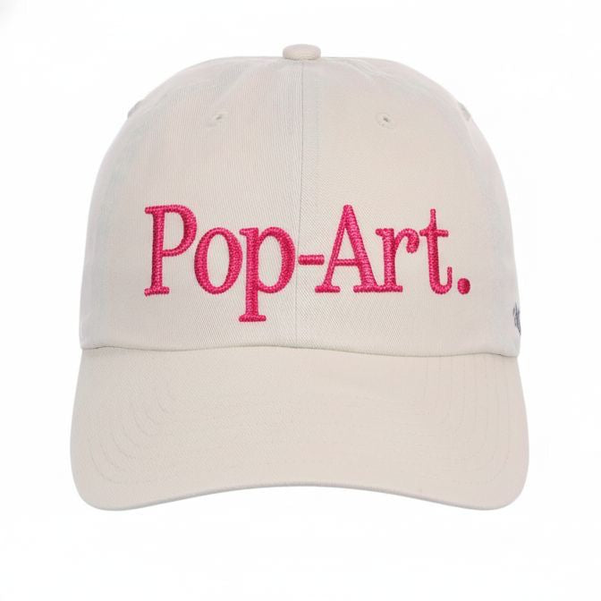 Embroidered Cap | Pop-Art - Sand